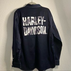 COPY - Harley Davidson button down shirt